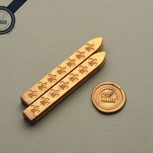 Bastão de cera BRONZE de 2 peças para estampagem de cera de vedação (ZD0037)