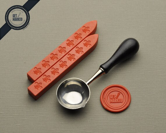 Red Sealing Wax Stick With Wick 