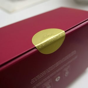 Gold Foil Embossed Stickers, Embossed Raised Sticker/label, Embossing ...