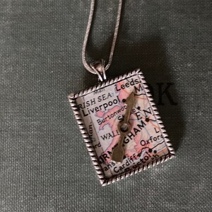 Travel to England necklace