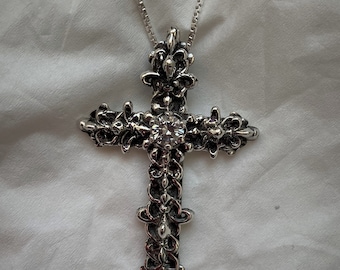 Sterling Silver Celtic Cross Pendant/Necklace