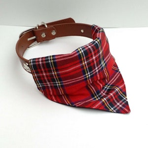 Personalised Tartan Dog Bandana image 8