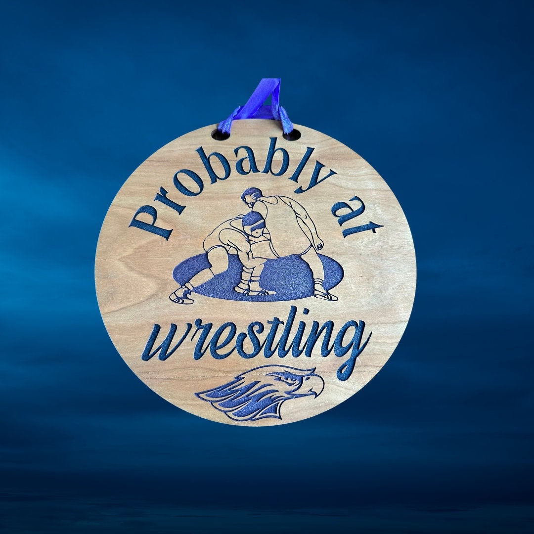 Sports Door Sign Parents Night Gift Personalized With Logo for Sports