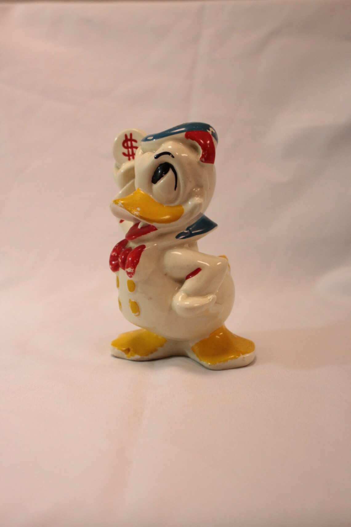 Antique Donald Duck Bank Etsy