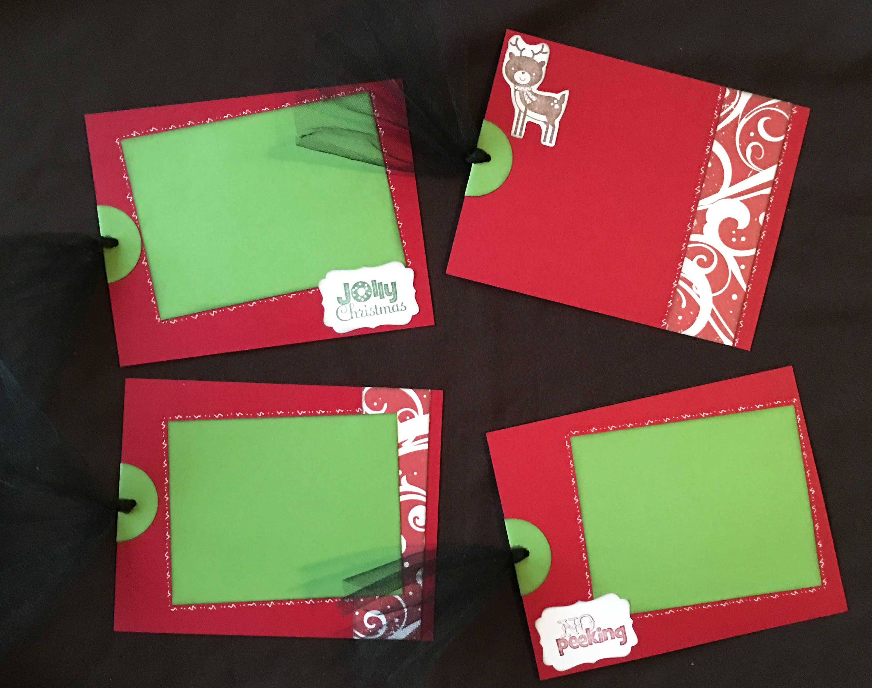 Mini Album Kit, Mini Scrapbook Album, Christmas Scrapbook, Premade Mini