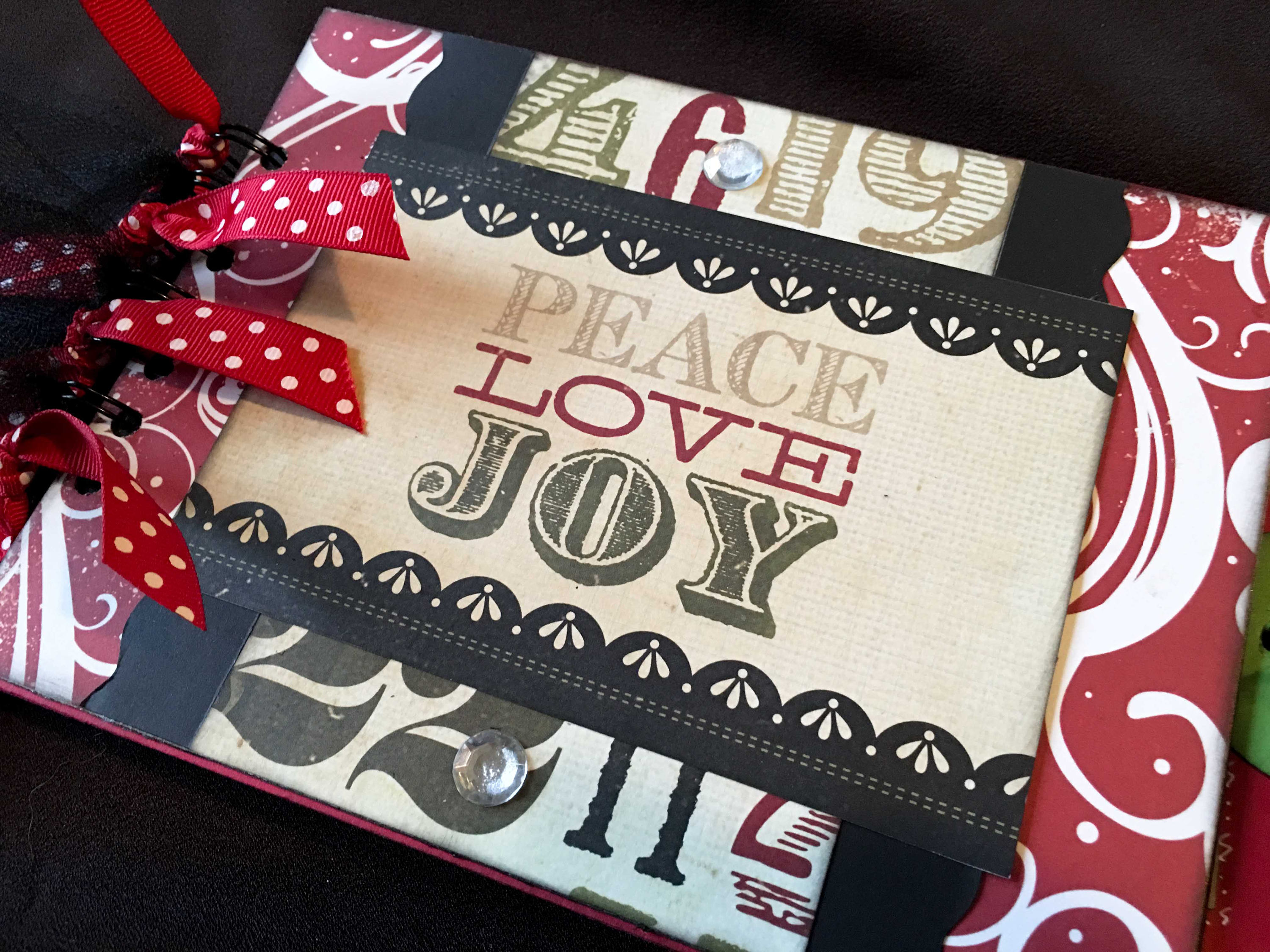 Mini Album Kit, Mini Scrapbook Album, Christmas Scrapbook, Premade Mini