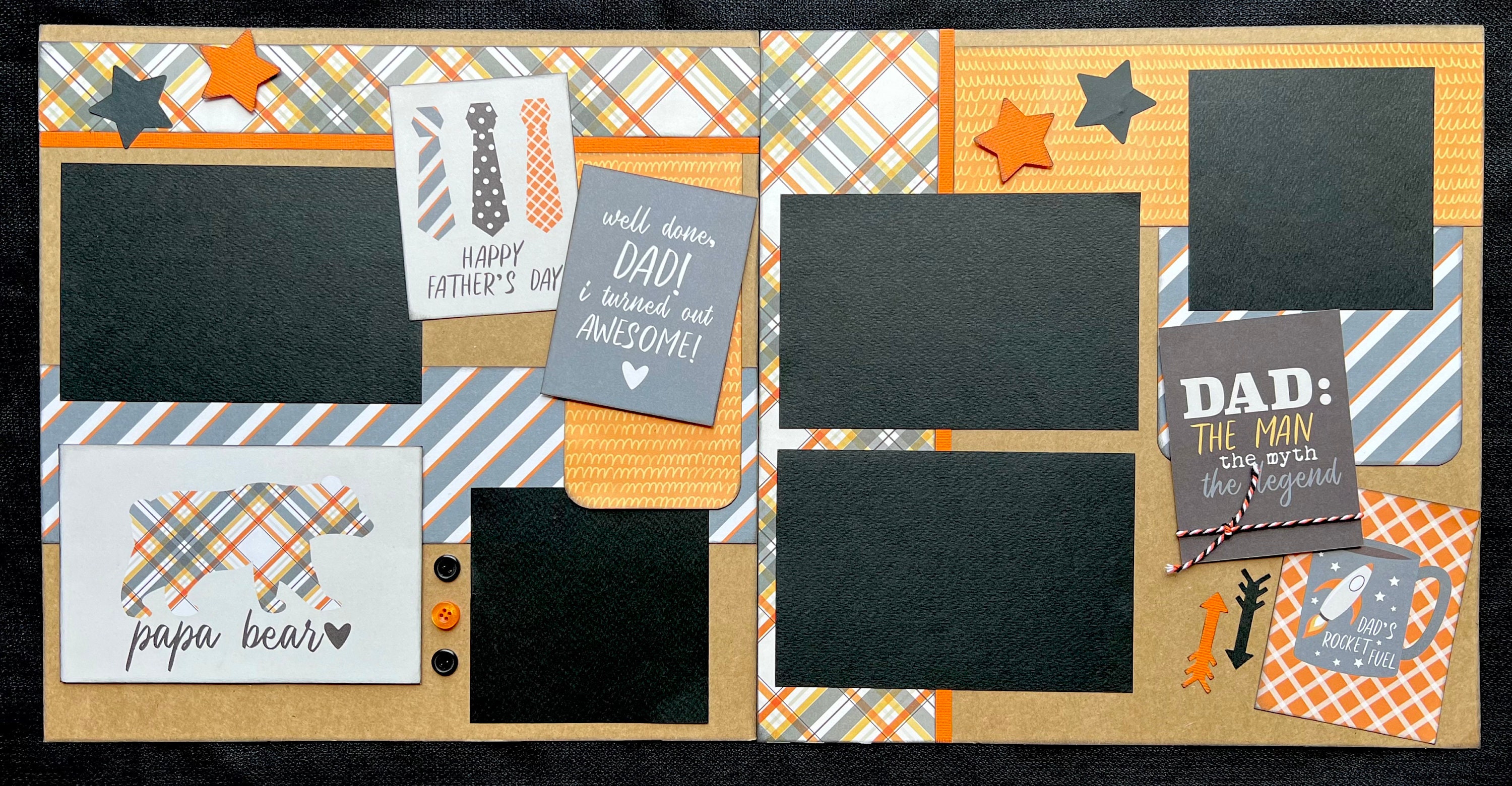 BABY BOY ~ 1st Birthday ~ 2 Printed 12X12 Pre-made Scrapbook