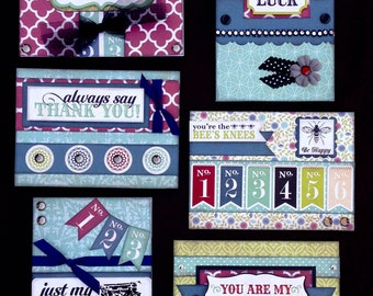 Handmade All Occasion Card Kit: Precut Echo Park Cards & Envelopes