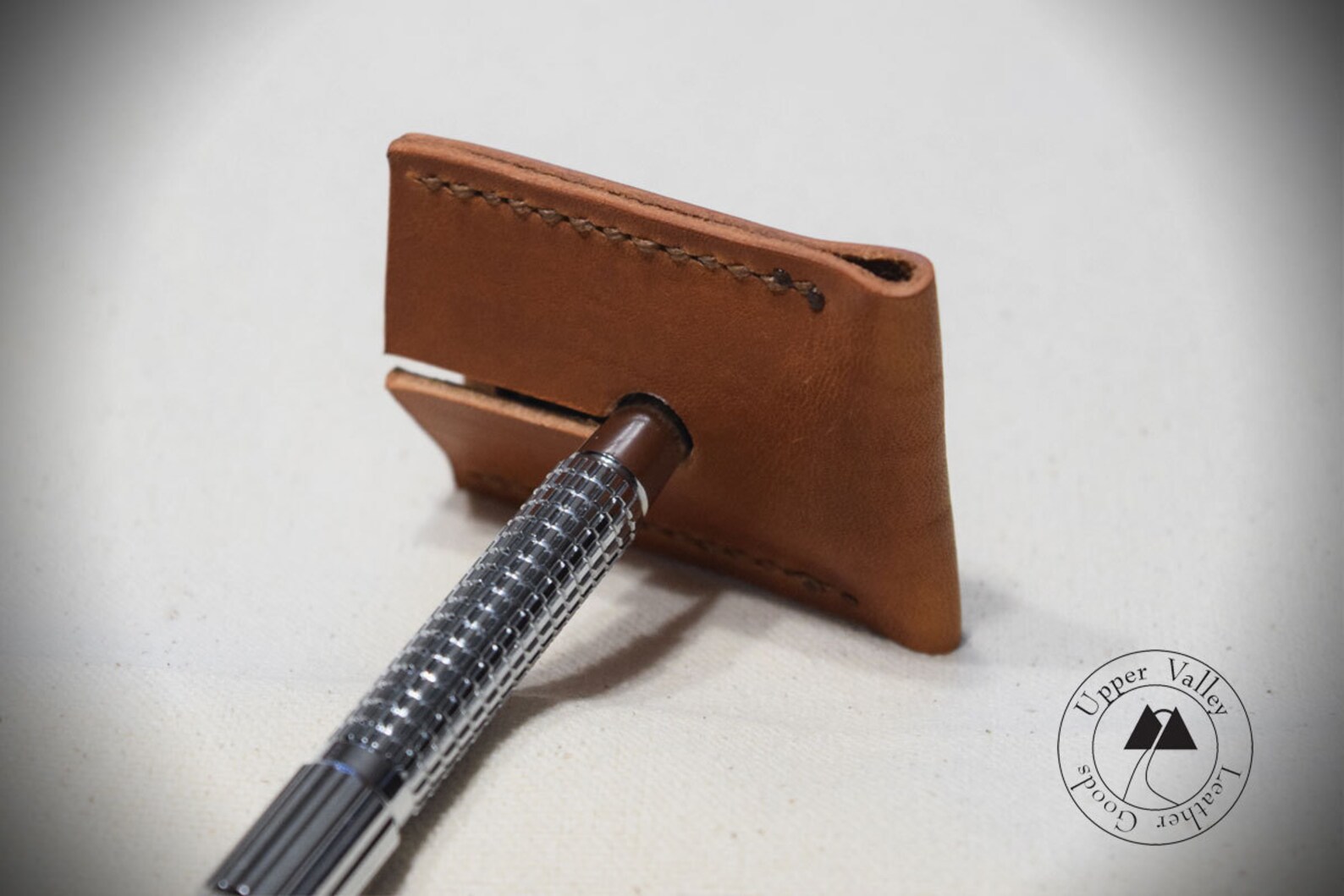 Leather Razor Cover Leather Razor Sheath Travel Case Safety Razor