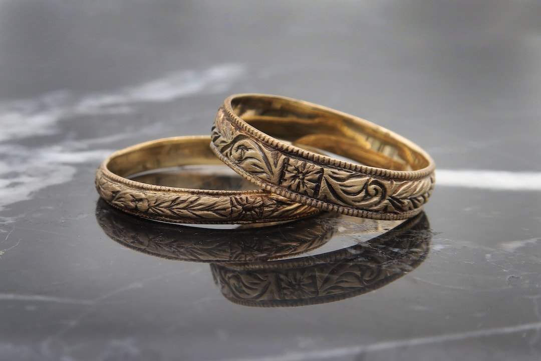 Oro Bianco Fede Nuziale Alla Francese Fede Nuziale Francesina