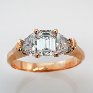 Multi diamond ring, Diamond Engagement Ring, Cluster Diamond Ring, Diamond Cocktail Ring, 18k Diamond Ring, Rose Gold Diamond Ring,Statement