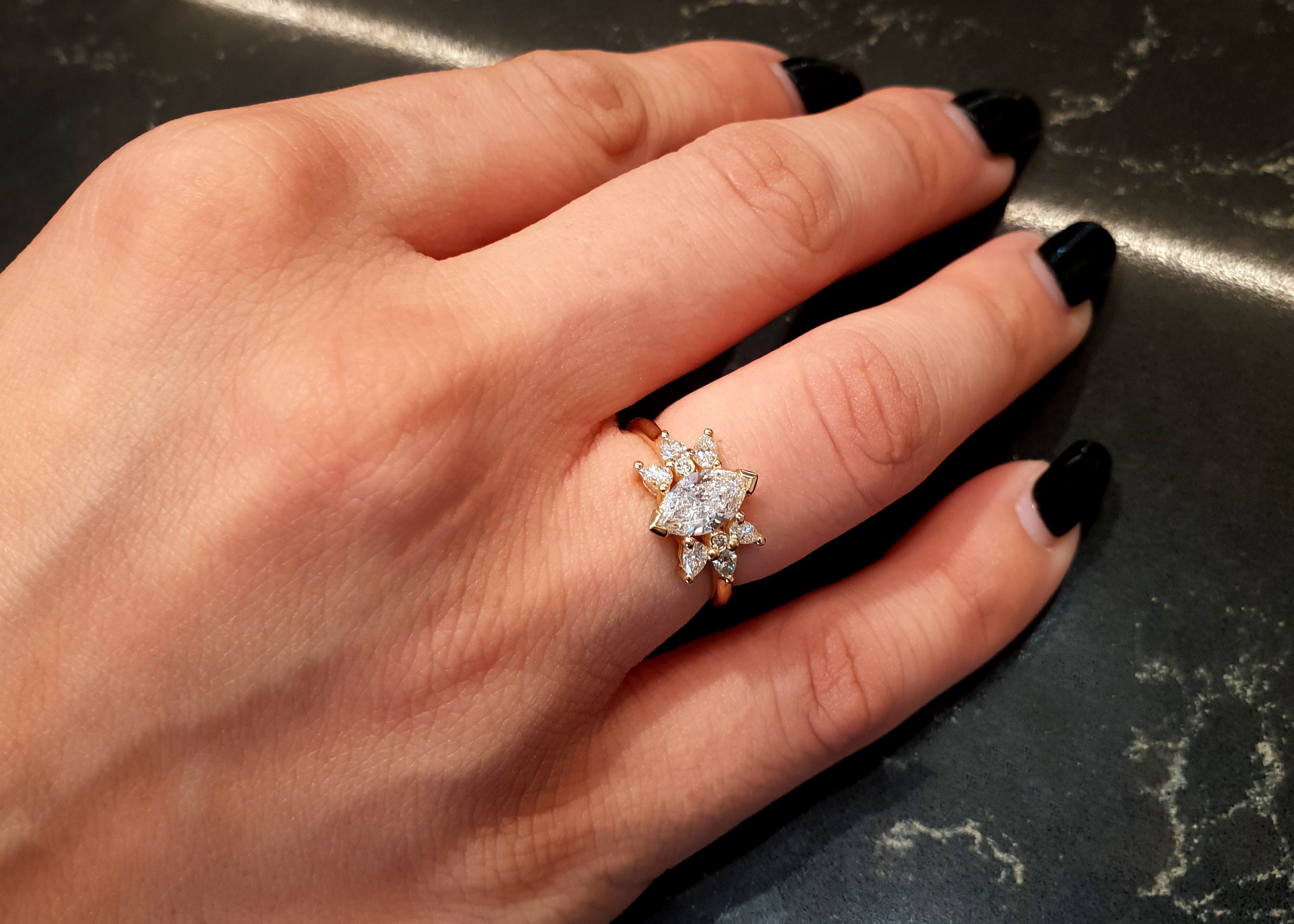 offer shop Lab Diamond Yellow Ring, Arwin Unique Engagement Ring