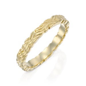 unique wedding band, leaf ring gold, leaf wedding band, wedd, wedding ring for women