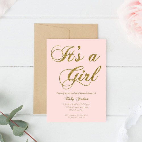 Country Girl Baby Shower Invitation Rustic Baby Shower Etsy