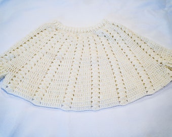 Offwhite crochet cardigan