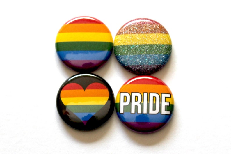 Lgbt Pride Pins Gay Pride Pins Lgbtq Pride Buttons Lgbt Etsy