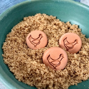 Chicken Terracotta Sugar Keeper Set/ Essential Oil Diffusers