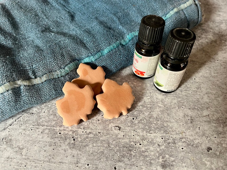 Brown sugar savers/ essential oil diffusers/ sugar keepers set of 3 maple leaves, baking gift, stocking stuffer, teacher gift image 6