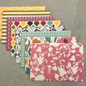C6-enveloppen voor gewone post, vrolijk en kleurrijk briefpapier, penvriend(in), planneraccessoires, set van 8