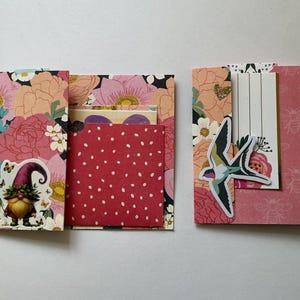Tasche per diario, inserto per diario, effimeri per diario, etichette tascabili, journaling, idea per posta ordinaria, set da 2