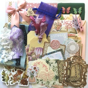 Kit di effimeri per diario da 85 pezzi, artigianato d'amore, scrapbooking, abbellimenti, posta ordinaria, creazione di biglietti, diario spazzatura