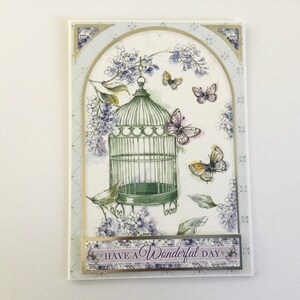 Wedding card, butterfly birthday card, celebrate card, gift card, pretty card, anniversary card, stationery, girl card
