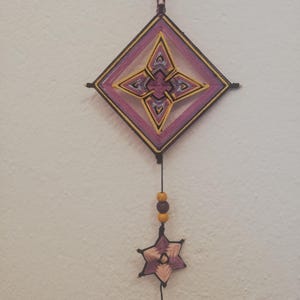 Mandala tejido - Ojo de Dios