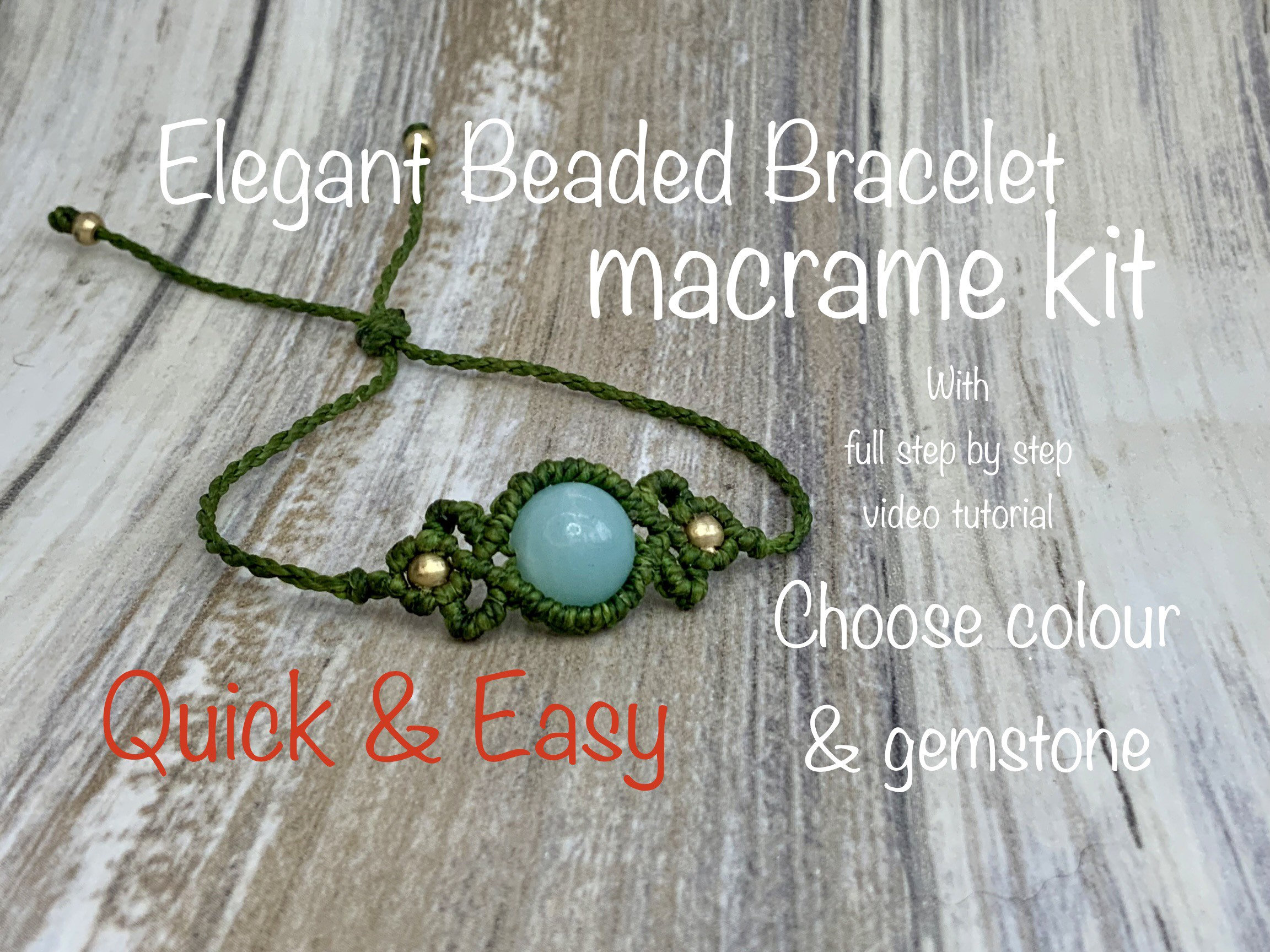 Crystal Magic Bracelet Beaded Jewelry Making Kit-7935B