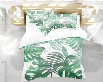 Tropical Duvet Cover Etsy