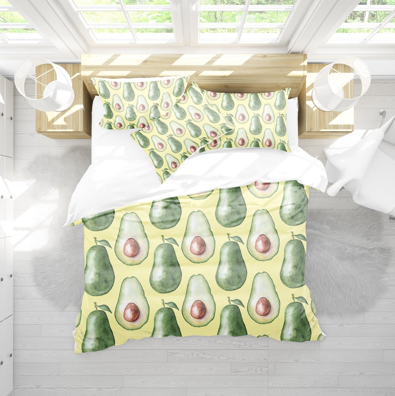 Avocado bedding set avocado bedding avocado vintage Etsy