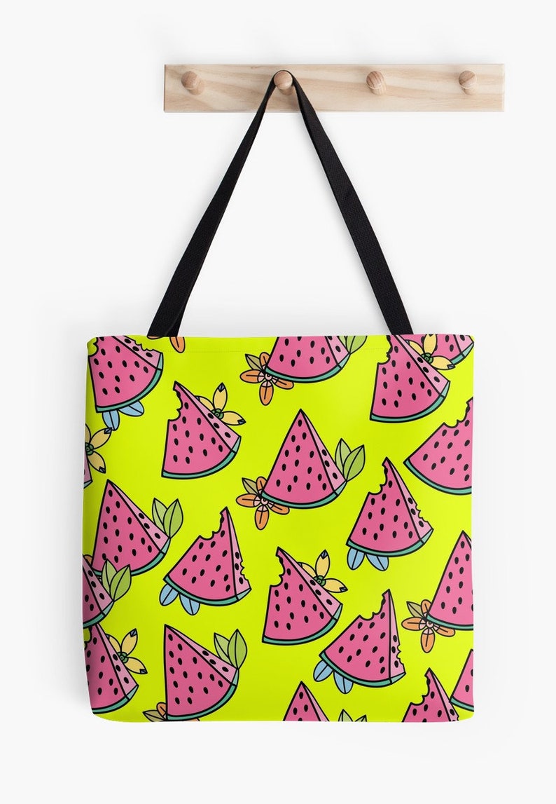 market bag shopping bag watermelon tote bag grocery bag beach bag summer tote bag tote bag watermelon bag watermelon