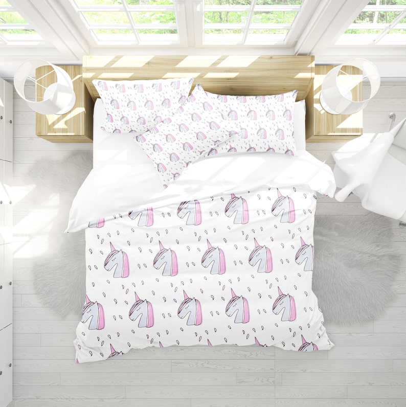 Unicorn Bedding Set Duvet Cover Image 0