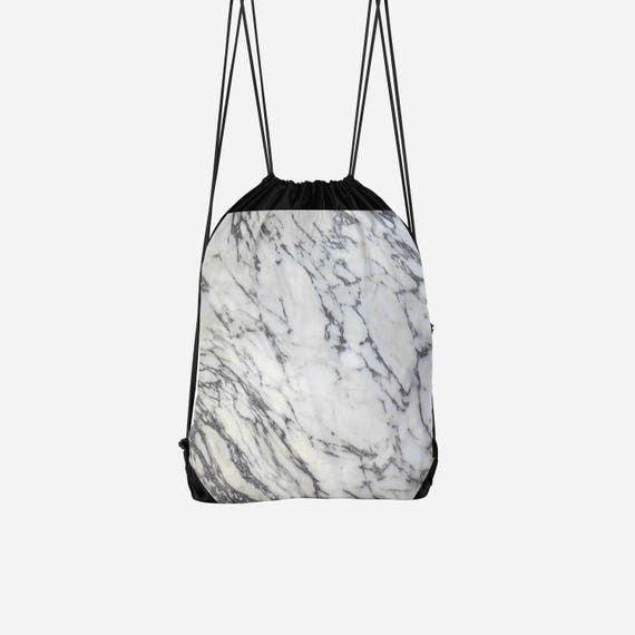 Marble Drawstring Bag Drawstring Bag Marble Gift Bag Etsy
