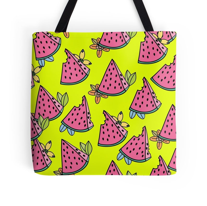 market bag shopping bag watermelon tote bag grocery bag beach bag summer tote bag tote bag watermelon bag watermelon
