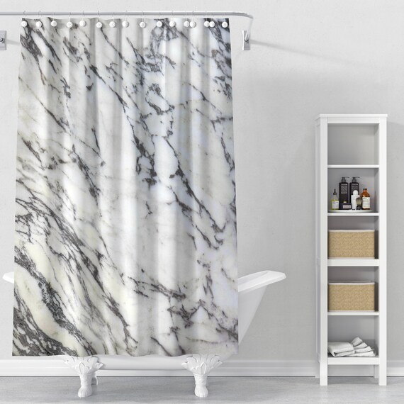 marble shower curtain uk