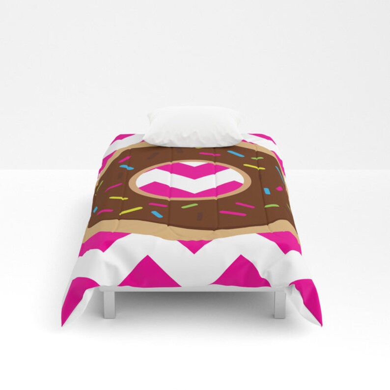Donut comforter donuts sweets comforter queen Etsy