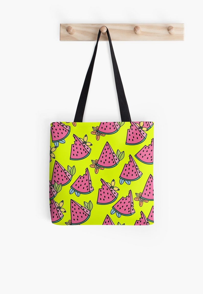 market bag shopping bag watermelon tote bag grocery bag beach bag summer tote bag tote bag watermelon bag watermelon