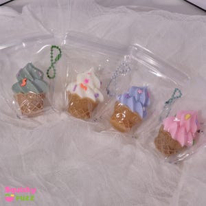 Eis Waffel Squishy Spielzeug Handmade Nettes Geschenk Stress Relief Spielzeug Fidget Spielzeug Super weich und Squeezable