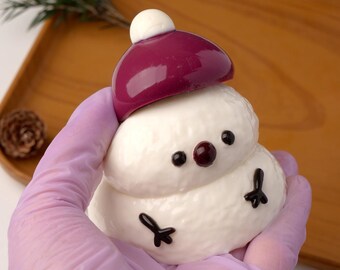 溶けない雪だるまタバスクイーズおもちゃ、最高の冬をテーマにした
