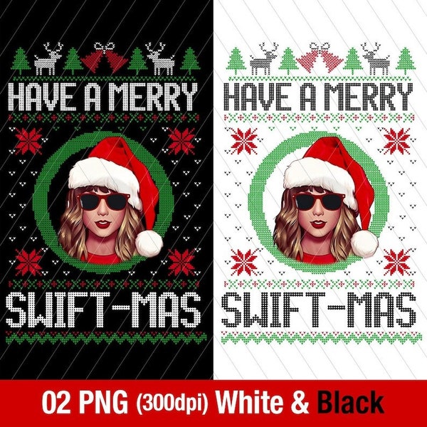 Merry Swiftmas png, Christmas Taylor Version Album png, Eras Tour png, Xmas Gift , Gift For Swiftie Png