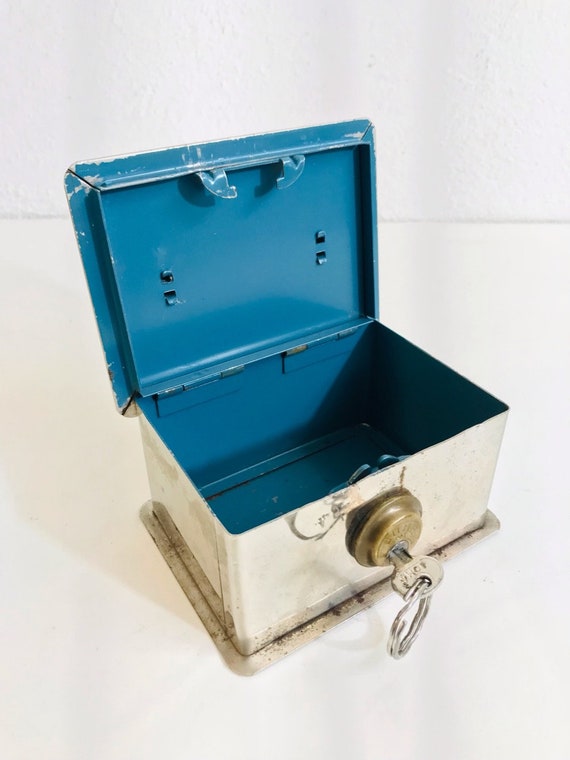 Caja de Caudales de Metal con LLave