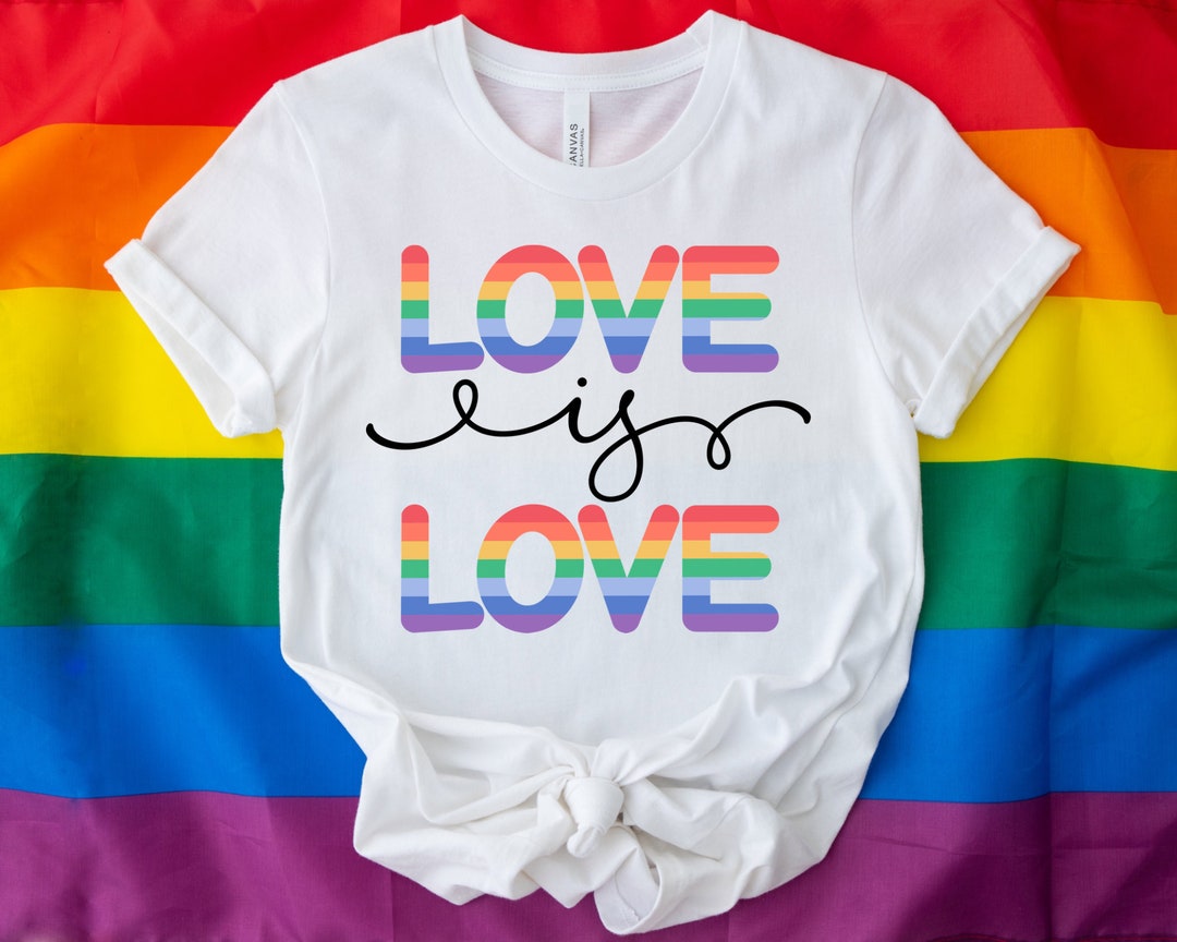 Love is Love LGBTQ+ Pride Svg Png Dxf Eps - Etsy