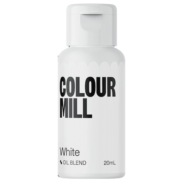 White Colour Mill Oil-Based Food Color 20ml