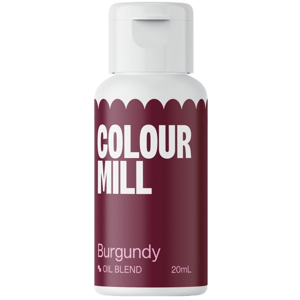 Burgundy Colour Mill Oil-Based Food Color 20ml
