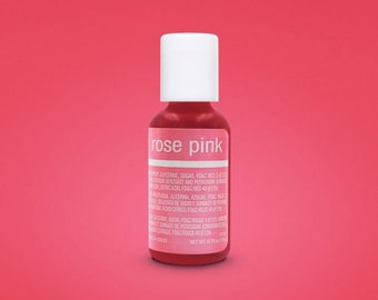 Chefmaster Rose Pink Liqua-Gel Food Color .70 oz