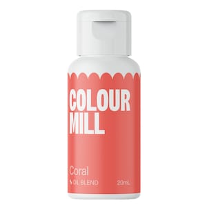 Coral Colour Mill Oil-Based Food Color 20ml