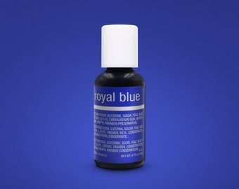 Chefmaster Royal Blue Liqua-Gel Food Color .70 oz