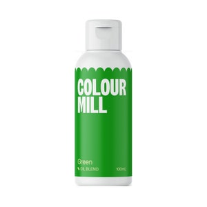 Green Colour Mill Oil-Based Food Color 100ml