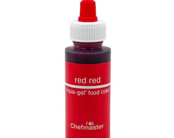 Chefmaster Red Red Liqua-Gel Food Color 2.3 oz