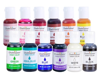 Chefmaster Candy Color Set of 12